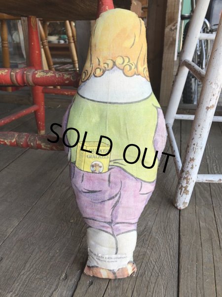 画像8: Vintage Advertising Pillow Doll Quaker Crackers (B103) (8)