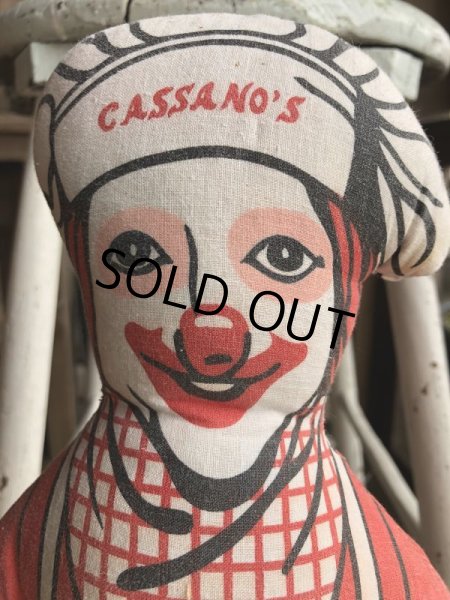 画像8: Vintage Advertising Pillow Doll  Cassano's (B076) (8)