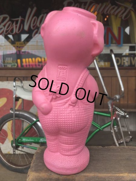 画像4: Vintage PIG Plastic Mold Piggy Bank (S491) (4)