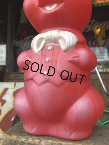 画像5: Vintage Piggy Bank Big Red (S825) (5)