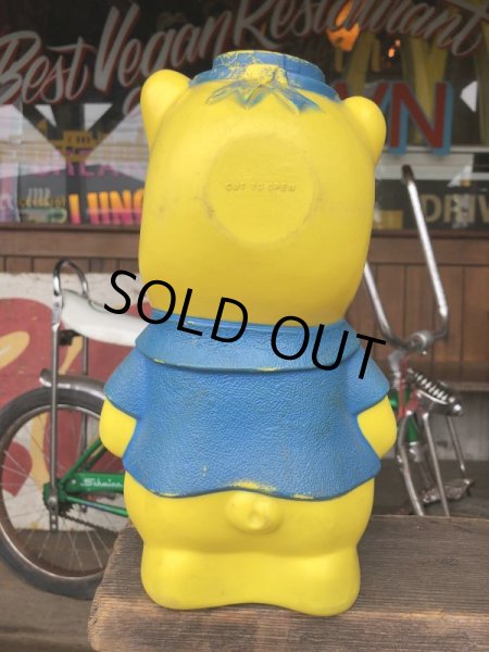 画像3: Vintage Piggy Bank Dot Ribbon (S821) (3)