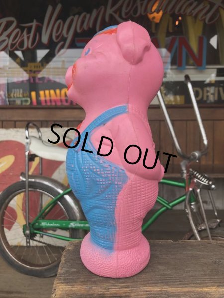 画像3: Vintage PIG Plastic Mold Piggy Bank (S491) (3)