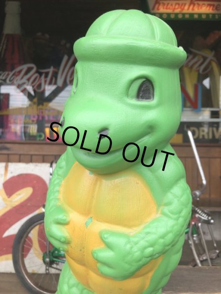 画像6: Vintage Turtle Plastic Blow Mold Bank (B451) (6)