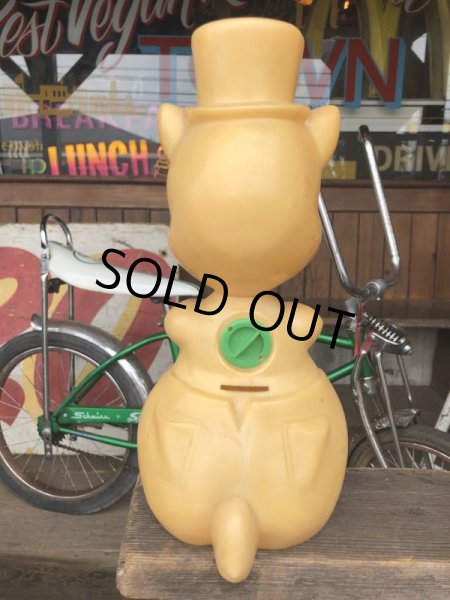 画像4: Vintage PIG Plastic Piggy Bank (S490) (4)