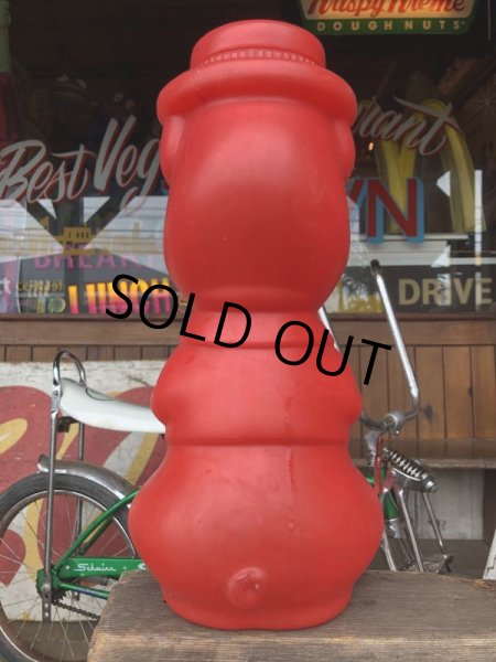 画像3: Vintage Piggy Bank Big Red (S825) (3)