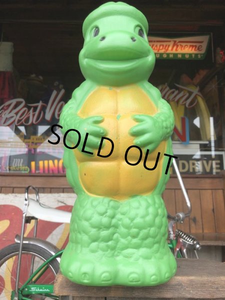 画像7: Vintage Turtle Plastic Blow Mold Bank (B451) (7)