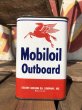 画像1: Vintage Mobiloil Outboard Can (B457) (1)