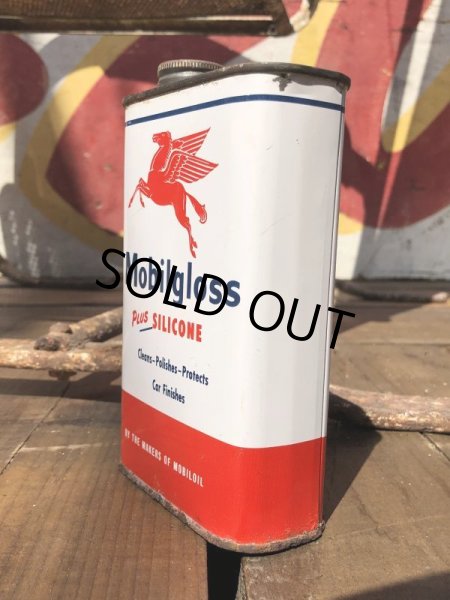 画像2: Vintage Mobilgloss Can (B456) (2)