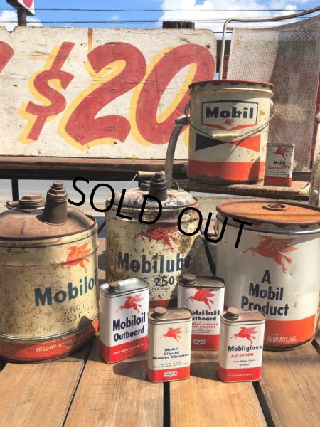 画像7: Vintage Mobiloil Outboard Can (B457) (7)