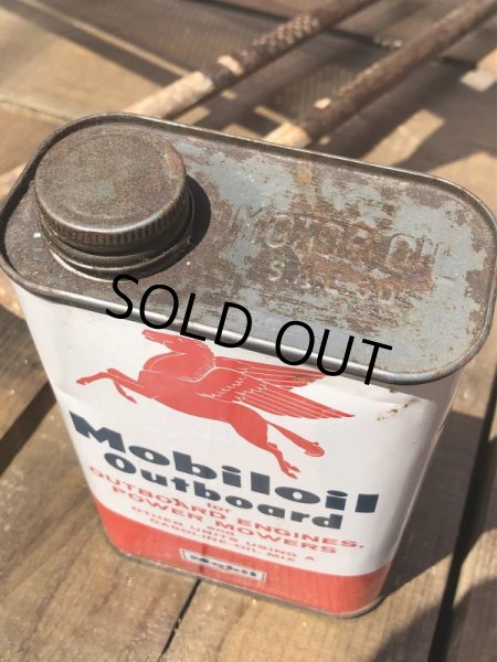 画像5: Vintage Mobiloil Outboard Can (B458) (5)
