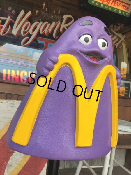 画像6: Vintage Mcdonald's Playland Chair Grimace (B460） (6)