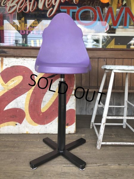 画像3: Vintage Mcdonald's Playland Chair Grimace (B460） (3)