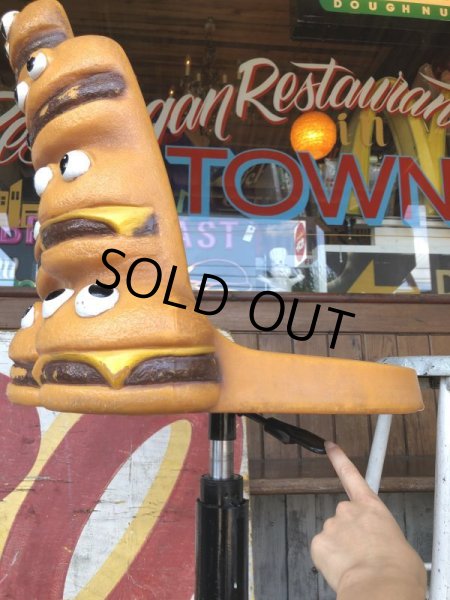 画像5: Vintage Mcdonald's Playland Chair Hamburger & Cheeseburger (B461） (5)