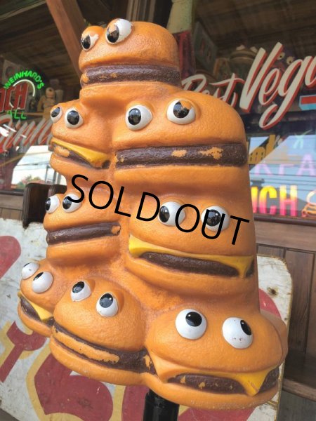 画像6: Vintage Mcdonald's Playland Chair Hamburger & Cheeseburger (B461） (6)