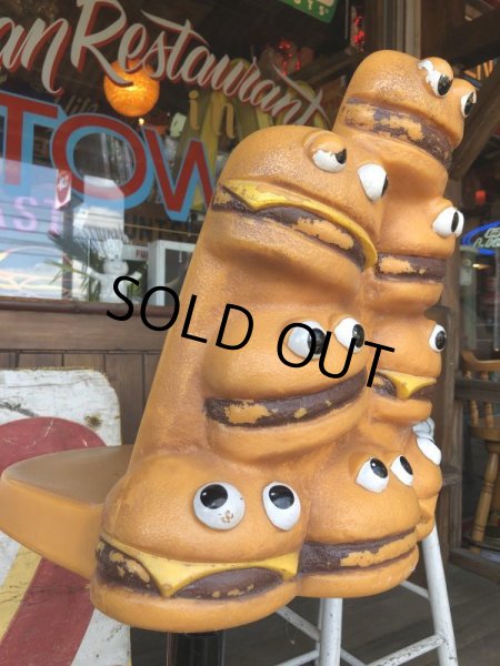 画像7: Vintage Mcdonald's Playland Chair Hamburger & Cheeseburger (B461） (7)