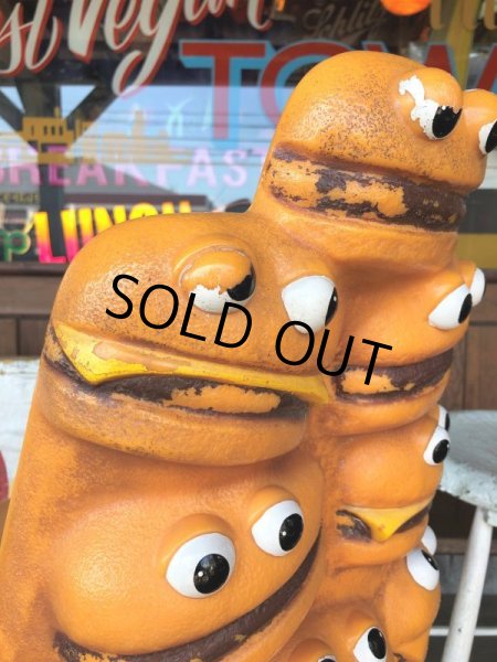 画像8: Vintage Mcdonald's Playland Chair Hamburger & Cheeseburger (B461） (8)