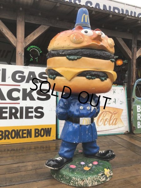 画像3: Vintage Mcdonald's Playland Officer Big Mac Police Statue (B465） (3)