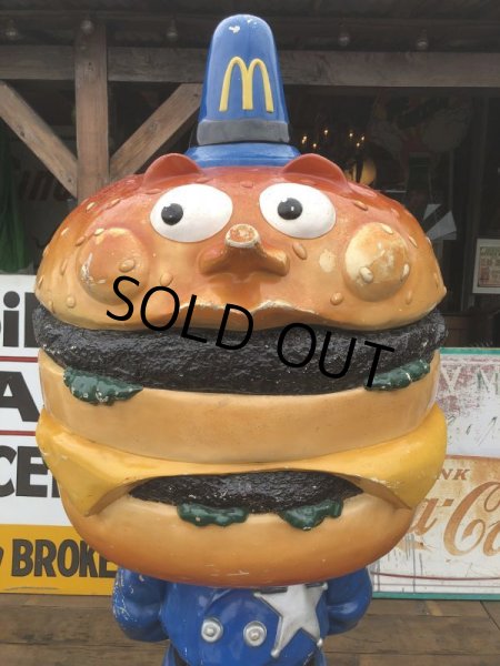 画像7: Vintage Mcdonald's Playland Officer Big Mac Police Statue (B465） (7)