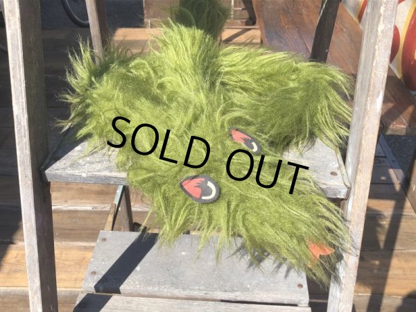 画像6: 60s Vintage 60s Psychedelic Hippie Green Snake Carnival Prize Plush (B467） (6)