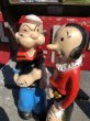 画像9: 70s Vintage Clubmates Popeye & Olive Rubber Doll Set (B468) (9)