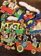 画像8: Vintage Dolly Toy Pin Ups Wall Decor Casey Jr. Circus Train Complete Set (B484) (8)