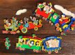 画像2: Vintage Dolly Toy Pin Ups Wall Decor Casey Jr. Circus Train Complete Set (B484) (2)