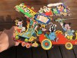 画像1: Vintage Dolly Toy Pin Ups Wall Decor Casey Jr. Circus Train Complete Set (B484) (1)