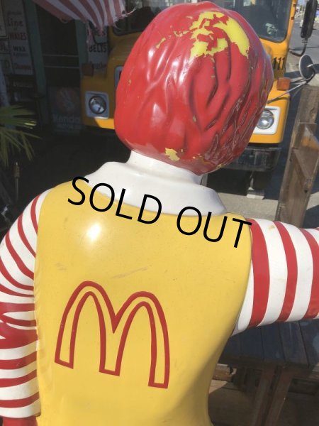 画像11: Vintage Ronald McDonald Store Display Life Size Statue  (B484) (11)