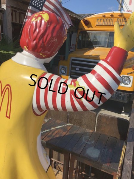 画像9: Vintage Ronald McDonald Store Display Life Size Statue  (B484) (9)