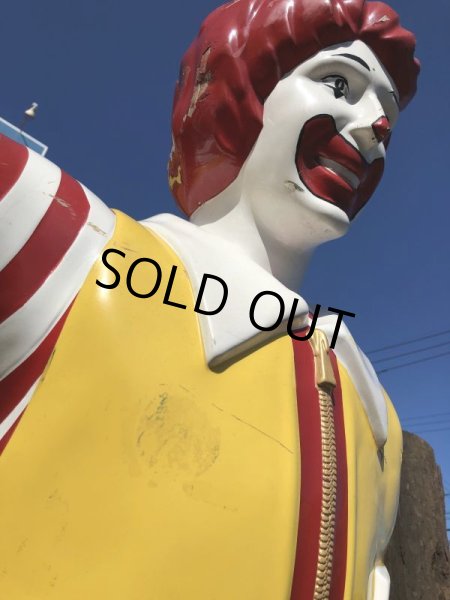 画像16: Vintage Ronald McDonald Store Display Life Size Statue  (B484) (16)