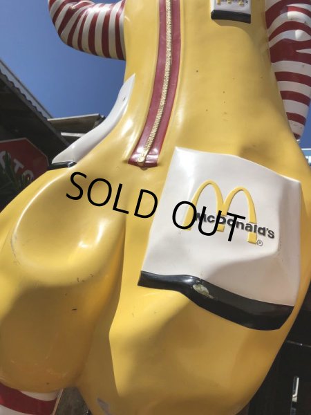 画像5: Vintage Ronald McDonald Store Display Life Size Statue  (B484) (5)