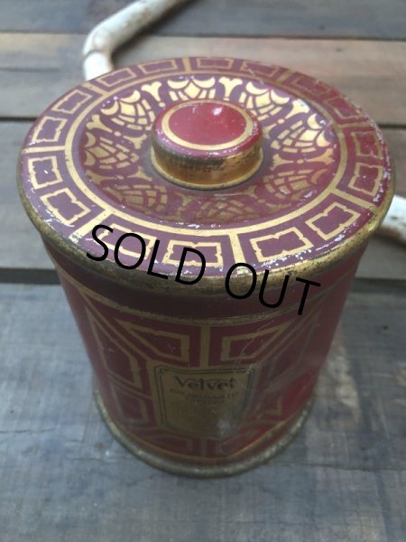 画像9: Vintage Cigarette Tabacco Can Velvet (B485)   (9)