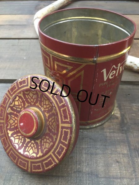 画像8: Vintage Cigarette Tabacco Can Velvet (B485)   (8)
