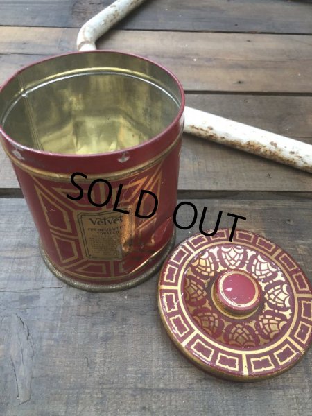 画像4: Vintage Cigarette Tabacco Can Velvet (B485)   (4)