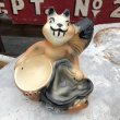 画像3: 1950s  Fine Ent Inc. U.S.A Chipmunk Pottery Dresser Caddy (B487) (3)