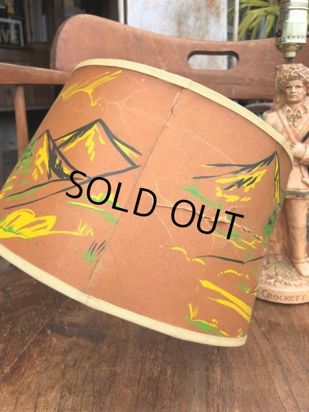 画像11: Vintage 50s Disney DAVY CROCKETT Lamp (B492) (11)