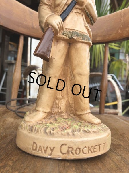 画像6: Vintage 50s Disney DAVY CROCKETT Lamp (B492) (6)