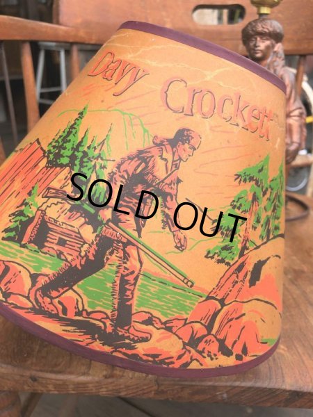 画像10: Vintage 50s Disney DAVY CROCKETT Lamp (B493) (10)
