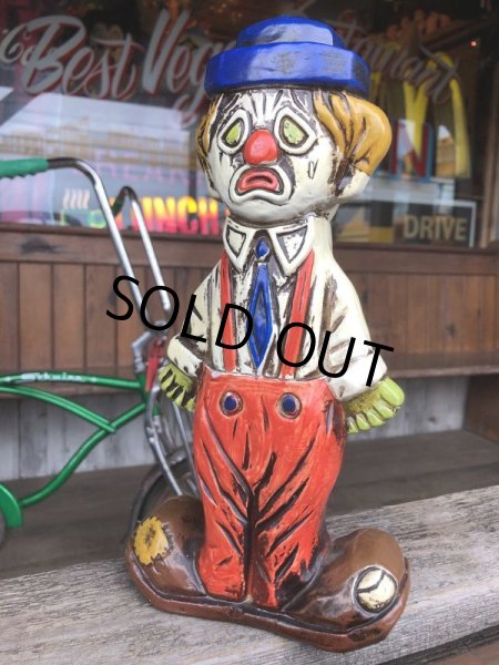 画像3: Vintage Two Face Circuc Hobo Clown Ceramic Bank (B533) (3)