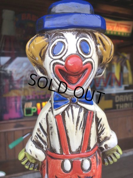 画像6: Vintage Two Face Circuc Hobo Clown Ceramic Bank (B533) (6)