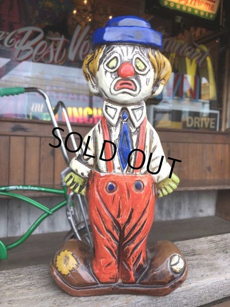 画像4: Vintage Two Face Circuc Hobo Clown Ceramic Bank (B533) (4)