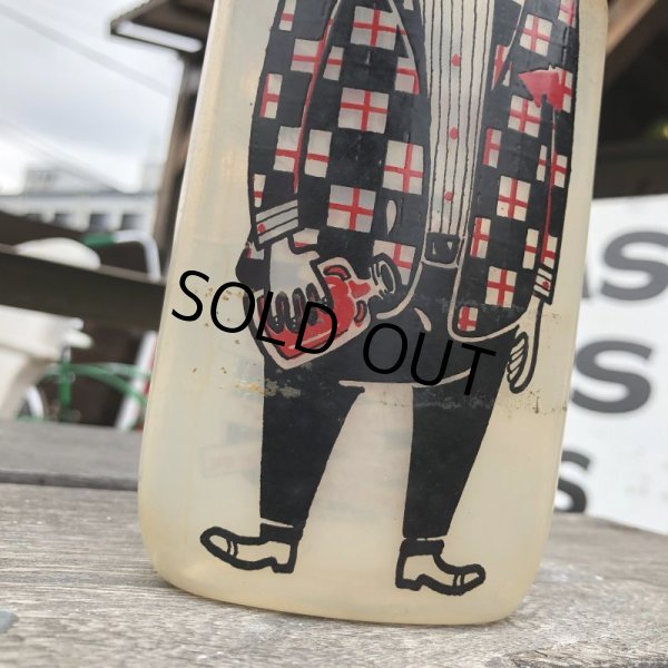 画像2: 50s Vintage HIP-NIP Flask Bottle (B493) (2)