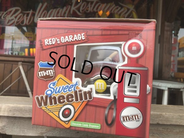 画像2: Vintage M&M's Dispenser RED'S GARAGE (B504)  (2)