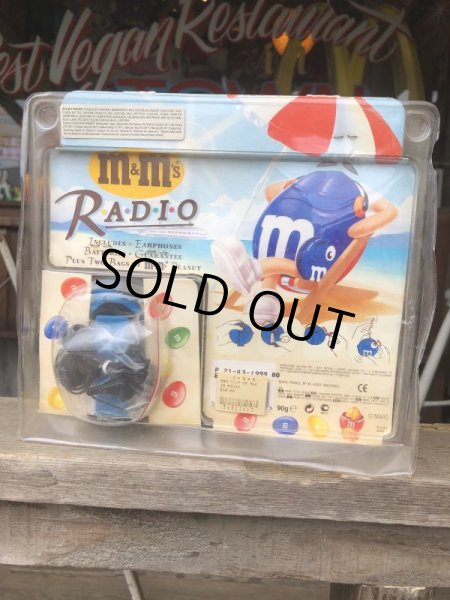 画像5: Vintage M&M's Dispenser 6RADIO Blue (B506)  (5)