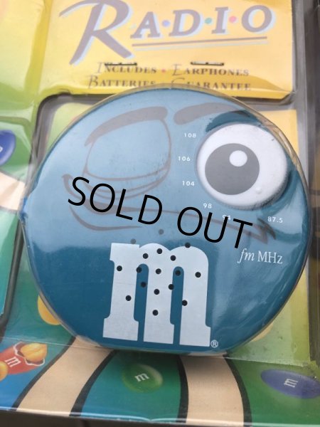 画像4: Vintage M&M's Dispenser 6RADIO Blue (B506)  (4)