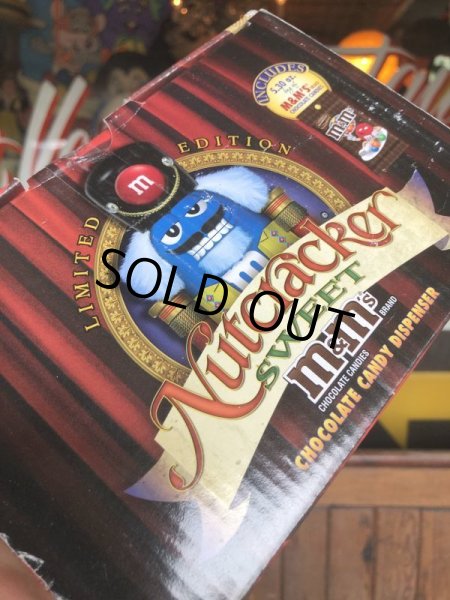 画像7: Vintage M&M's Dispenser Nutcracker Blue (B502)  (7)