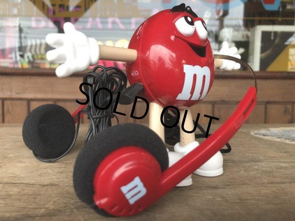 画像2: Vintage M&M's Dispenser RADIO Red (B507)  (2)