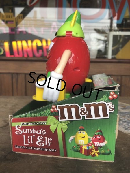 画像4: Vintage M&M's Dispenser Santa's Lil' Elf (B501)  (4)