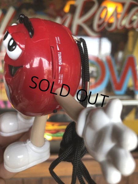 画像4: Vintage M&M's Dispenser RADIO Red (B507)  (4)
