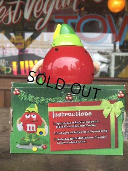 画像3: Vintage M&M's Dispenser Santa's Lil' Elf (B501)  (3)